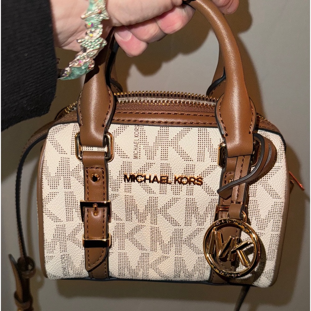 Michael Kors Bedford Legacy mini Satchel Crossbody logo bag